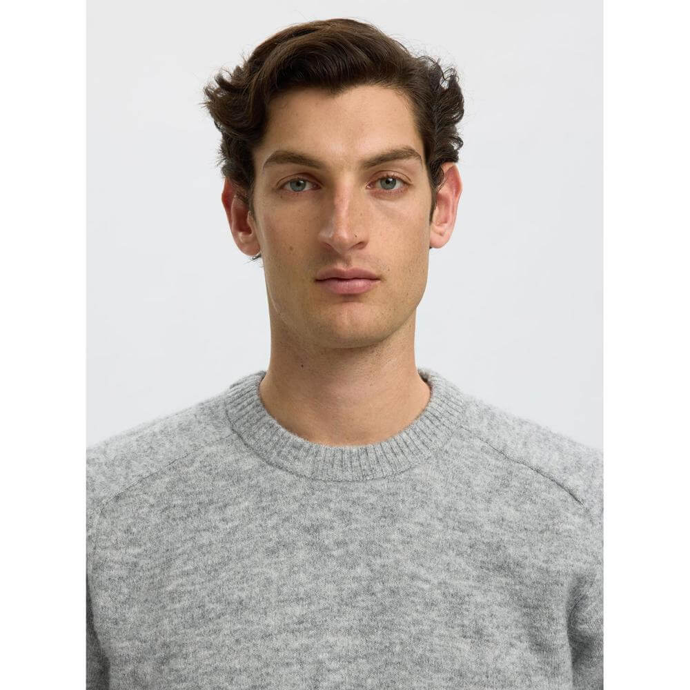 Selected Homme Rai Long Sleeve Knitted Crew Neck Sweater